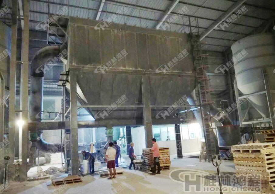 HCH1395超細滑石粉生產設備，滑石磨粉機，桂林鴻程環(huán)輥磨