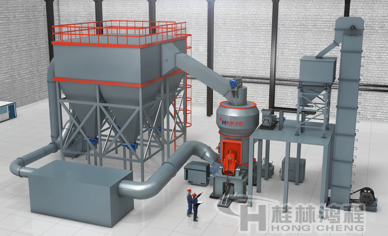 水泥粉磨工藝流程圖立磨干法閉路系統 HLM1700水泥粉磨工藝流程圖立磨干法閉路系統