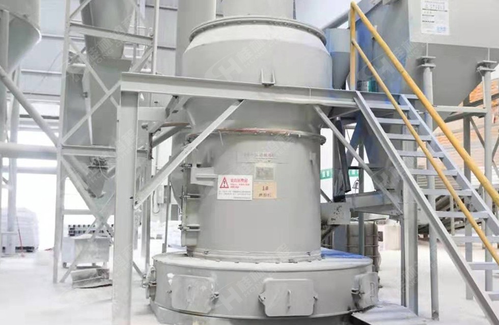 四川某市HC1500擺式磨粉機生產線投產：白云石粉325目，時產6噸